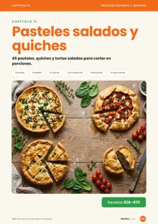 Capítulo 11: Pasteles salados y quiches