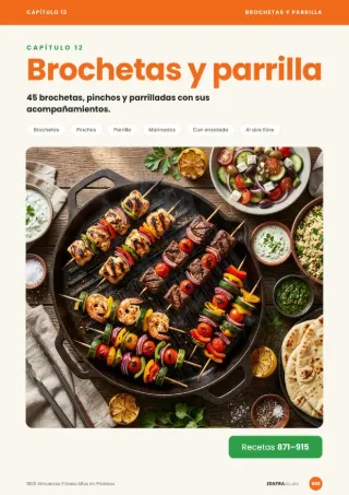 Capítulo 12: Brochetas y parrilla