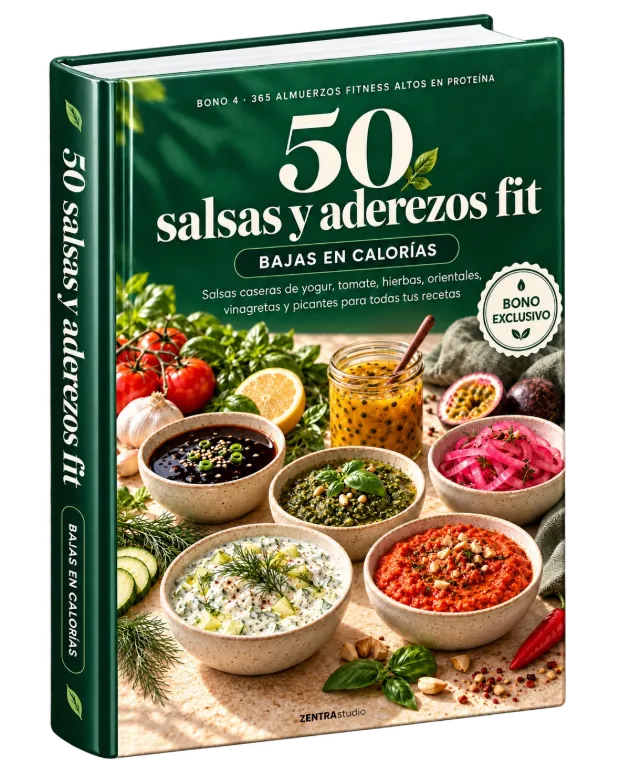 Bono 4: 50 Salsas y Aderezos Fit