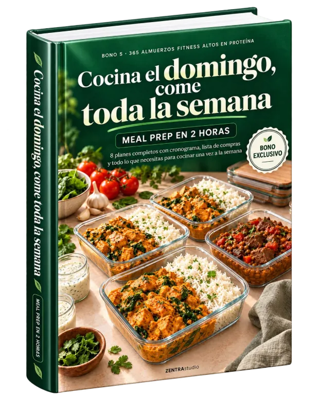 Bono 5: Cocina el Domingo, Come Toda la Semana